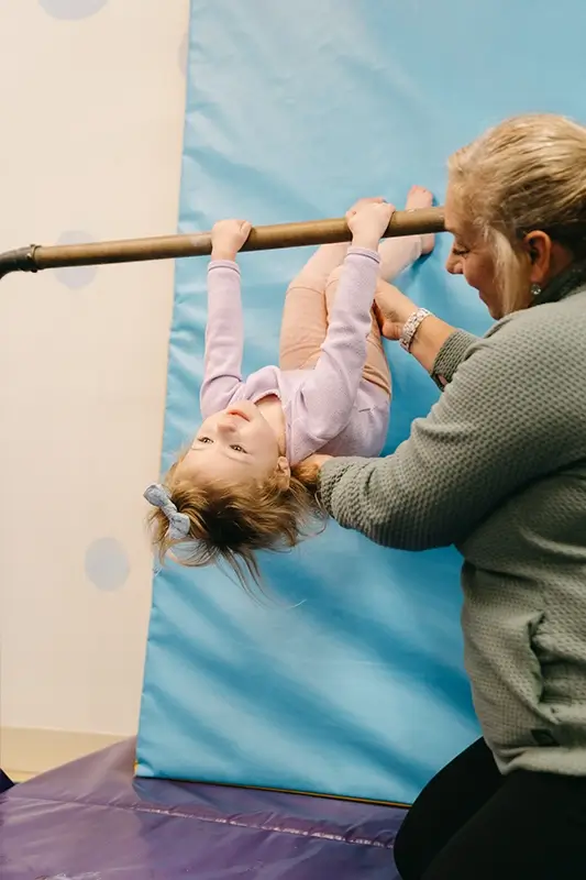 kids doing gymnastics