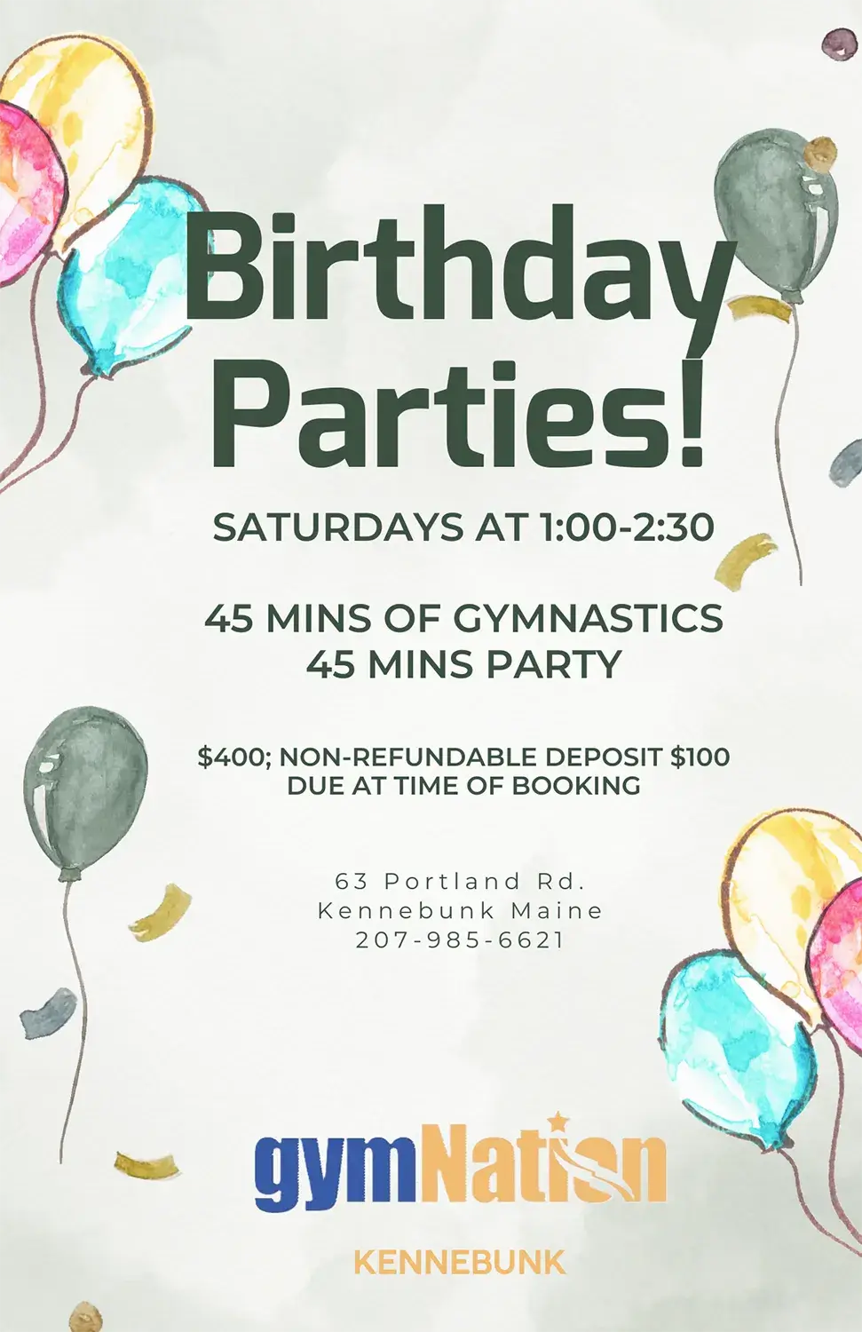 Birthday Party Flyer